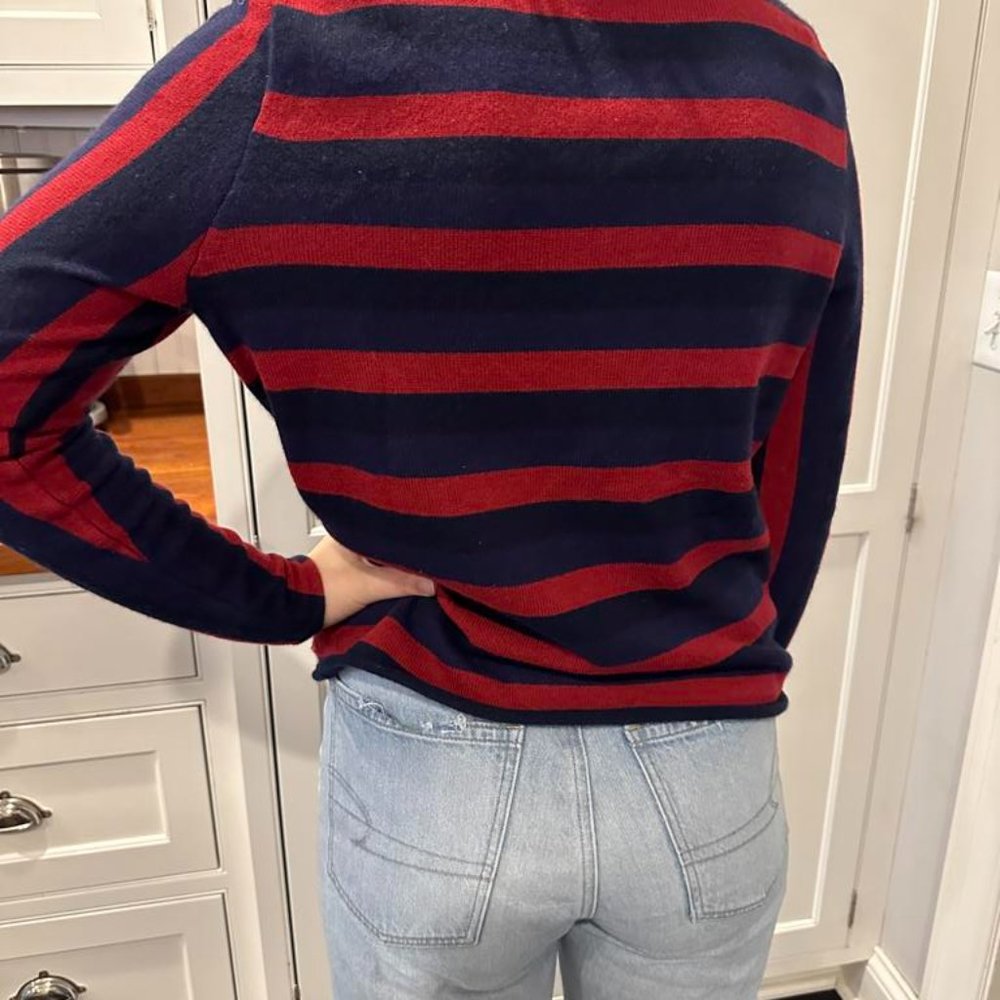 Iris and Ink crew neck Wool Sweater